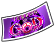 Ticket de tirage TERROR OF GOD