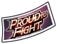 Ticket de tirage PROUD TO FIGHT