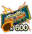 Ticket de tirage SP garanti LEGENDARY SAIYAN [Nouveau LL 5% / 600 Pouvoirs Z]