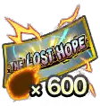 Ticket de tirage SP garanti THE LOST HOPE [Nouveau LL 5% / 600 Pouvoirs Z]