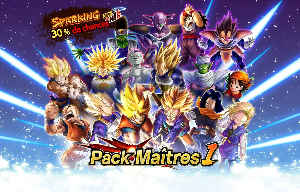 Tirage de ticket Pack Maîtres 1 SP 30%