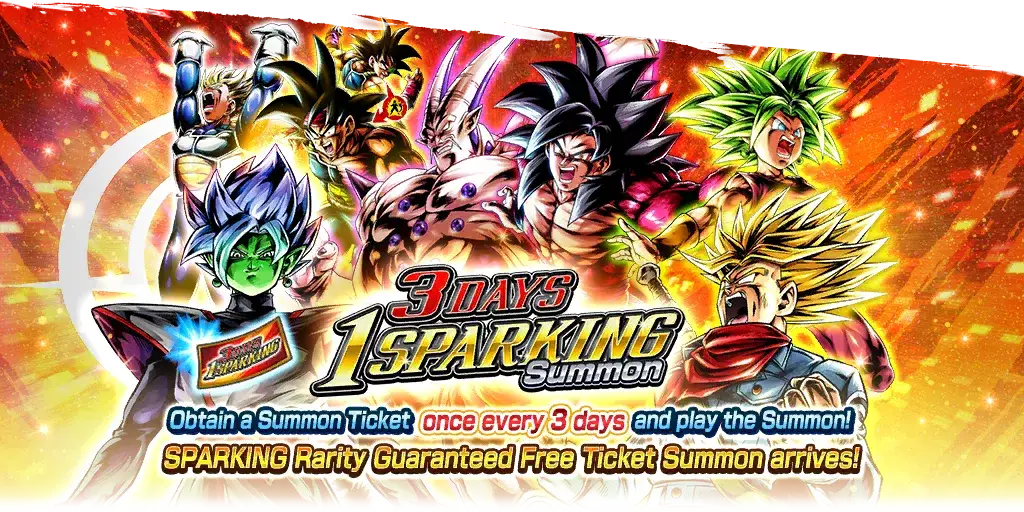 Tirage 3 DAYS 1 SPARKING