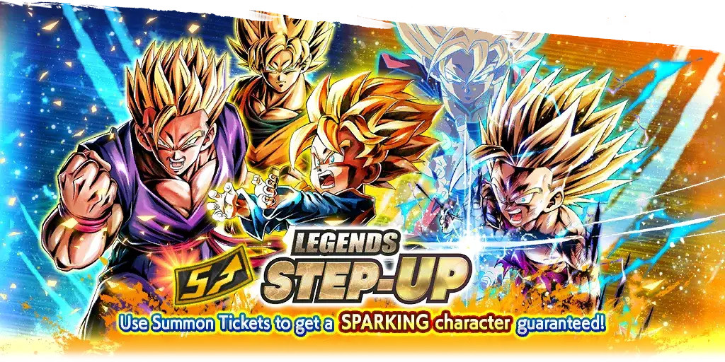 Tirage de ticket SPARKING garanti LEGENDS STEP-UP Vol.3