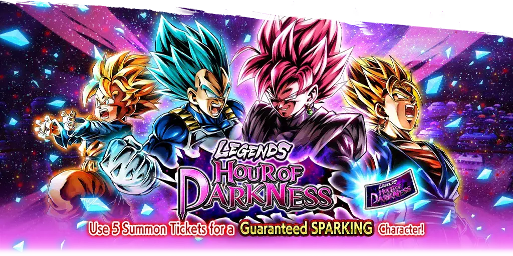 Tirage de ticket SPARKING garanti LEGENDS HOUR OF DARKNESS