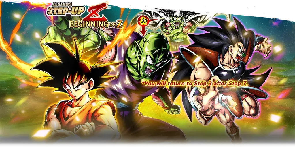 LEGENDS STEP-UP BEGINNING OF Z