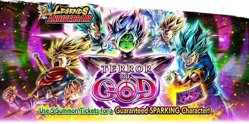 Tirage de ticket SPARKING garanti 2ND ANNIVERSARY TERROR OF GOD