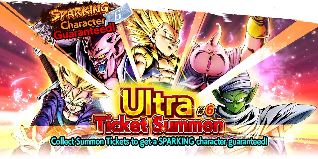 SPARKING garanti ! Ultra tirage de ticket - Série 6