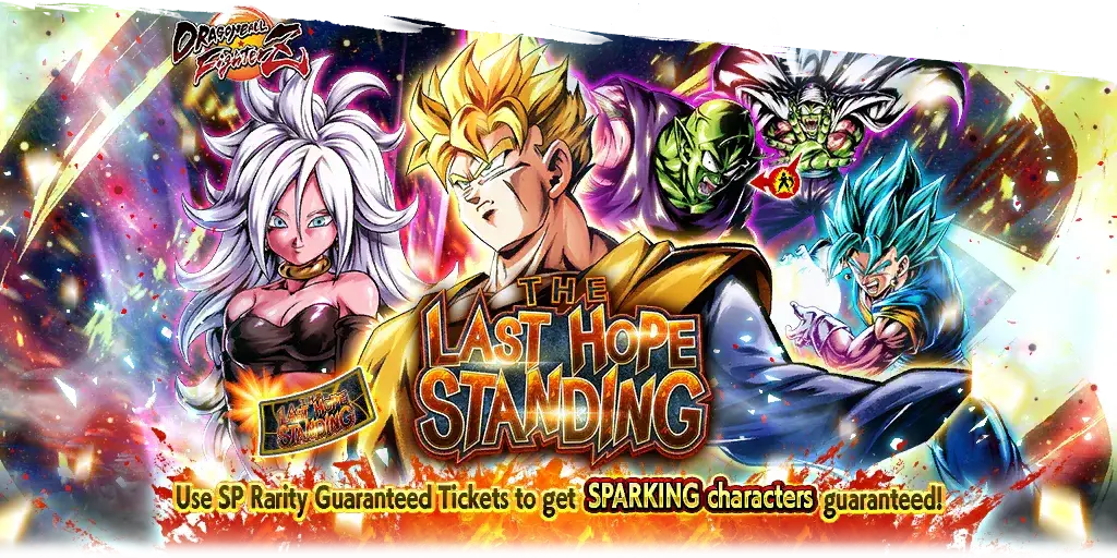 Tirage de ticket SPARKING garanti THE LAST HOPE STANDING