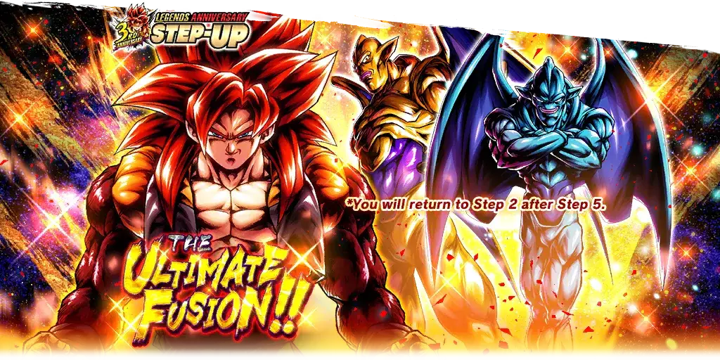 LEGENDS ANNIVERSARY STEP-UP - THE ULTIMATE FUSION !!