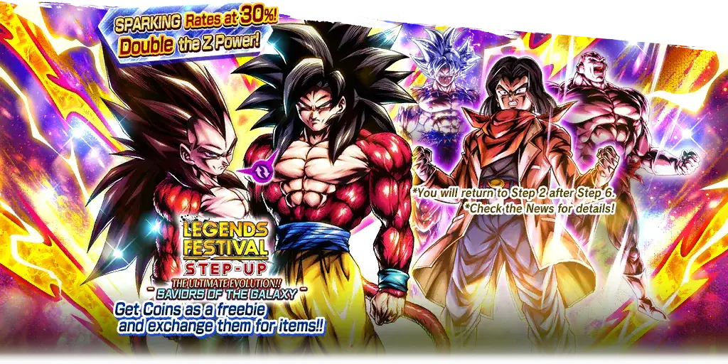 LEGENDS FESTIVAL STEP-UP - Évolution ultime ! Deux espoirs pour sauver la galaxie -