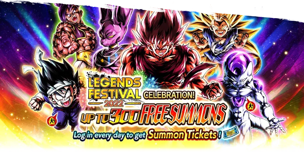 Célébration du LEGENDS FESTIVAL ! Jusqu'à 300 tirages gratuits !