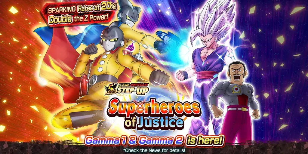 LEGENDS ANNIVERSARY STEP-UP - Les super-héros de la justice -