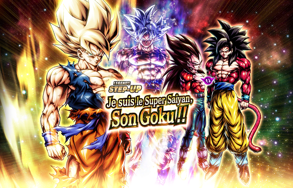 LEGENDS STEP-UP - Je suis le Super Saiyan, Son Goku !! -