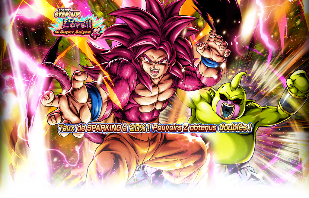 LEGENDS STEP-UP - L'éveil du Super Saiyan 4 -