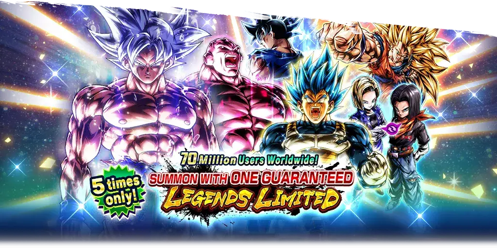 Célébration des 70 millions d'utilisateurs dans le monde ! Tirage avec 1 LEGENDS LIMITED garanti