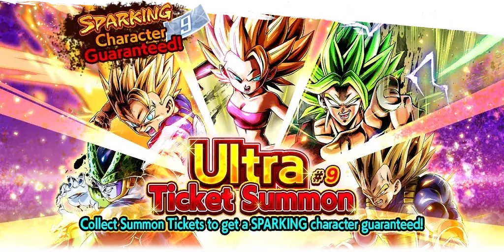 SPARKING garanti ! Ultra tirage de ticket - Série 9