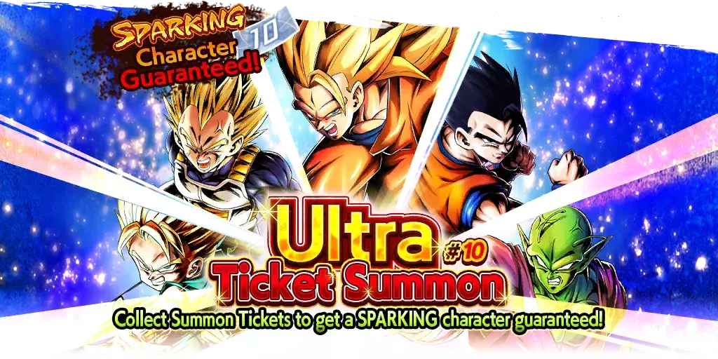 SPARKING garanti ! Ultra tirage de ticket - Série 10