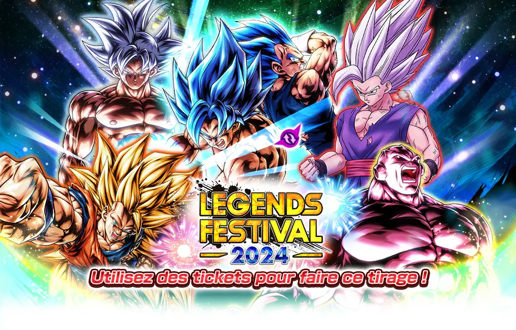 Tirage de ticket LL garanti LEGENDS FESTIVAL 2024