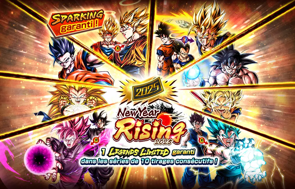 Tirage de ticket NEW YEAR RISING 2025