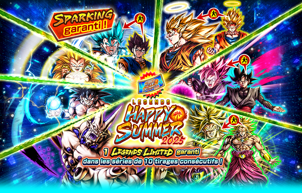 Tirage de ticket LEGENDS HAPPY SUMMER 2025