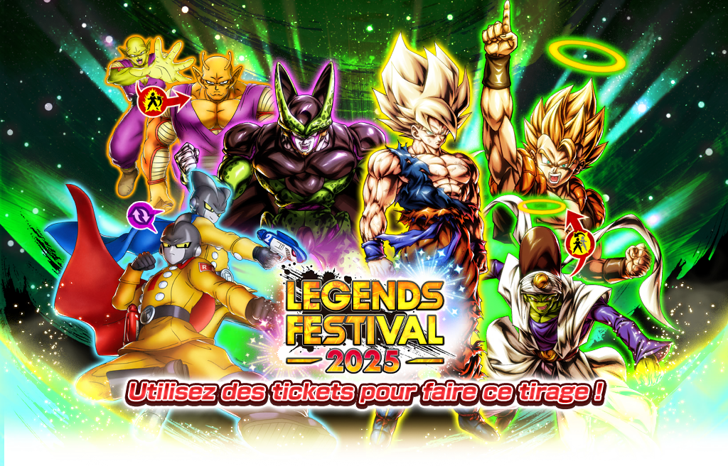 Tirage de ticket LEGENDS FESTIVAL 2025