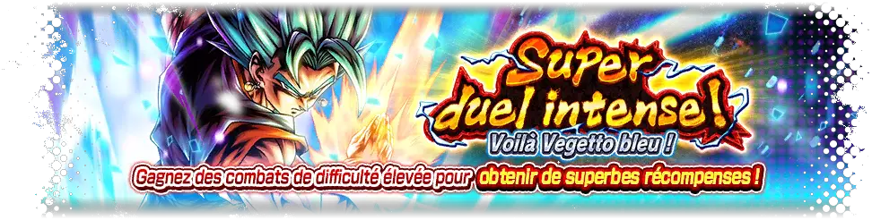 Super duel intense ! Voilà Vegetto bleu !