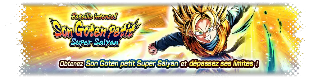 Bataille intense ! Son Goten petit Super Saiyan