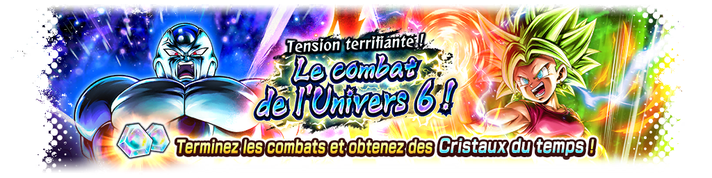 Tension terrifiante ! Le combat de l'Univers 6 !