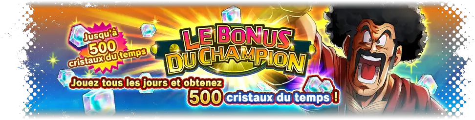 LE BONUS DU CHAMPION