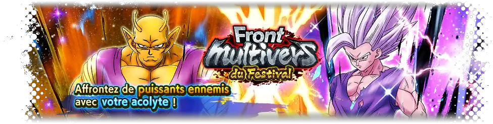 Front multivers du festival VS Son Gohan Beast