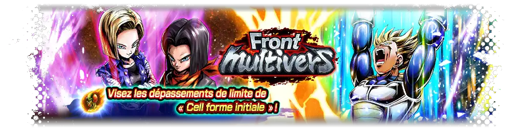 Front multivers VS Trunks jeune Super Saiyan