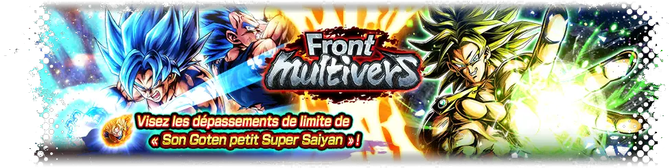 Front multivers VS Broly Super Saiyan