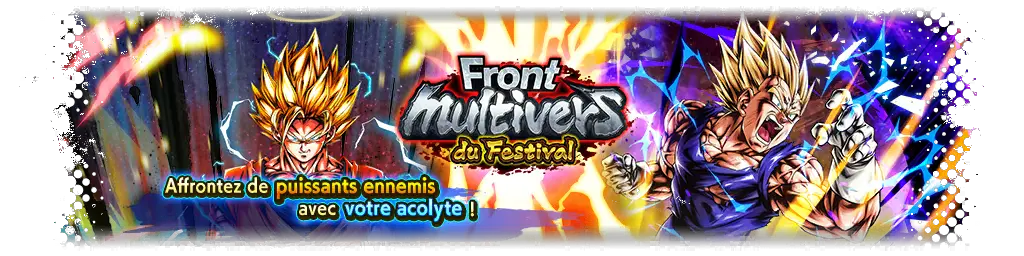 Front multivers du festival VS Majin Vegeta