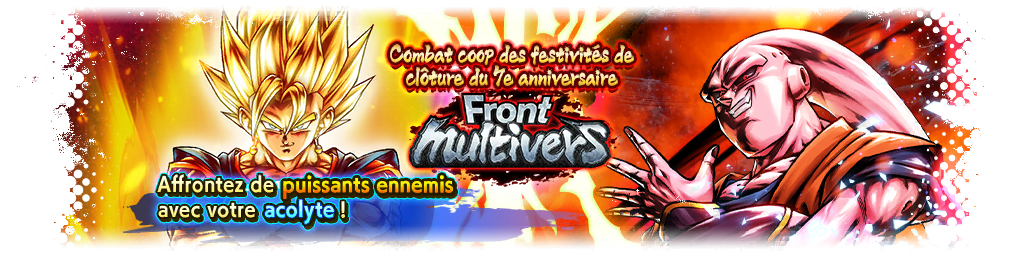 Combat coop des festivités de clôture du 7e anniversaire - Front multivers VS Boo : Son Gohan ultime absorbé