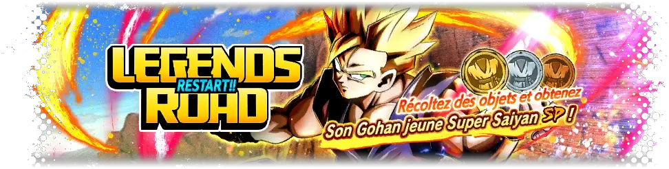 Legends Road - Son Gohan jeune Super Saiyan -