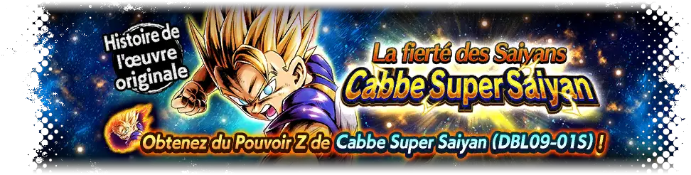 La fierté des Saiyans Cabbe Super Saiyan