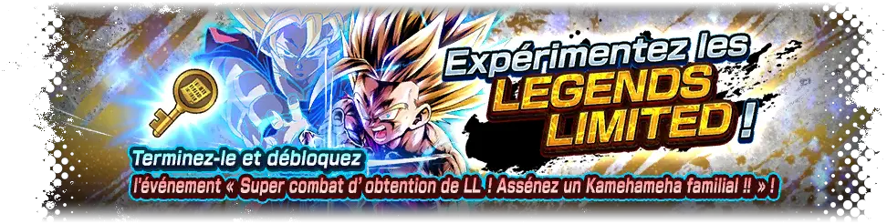 Expérimentez les LEGENDS LIMITED !