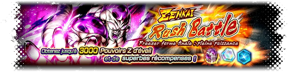 ZENKAI Rush Battle - Freezer forme finale : pleine puissance -