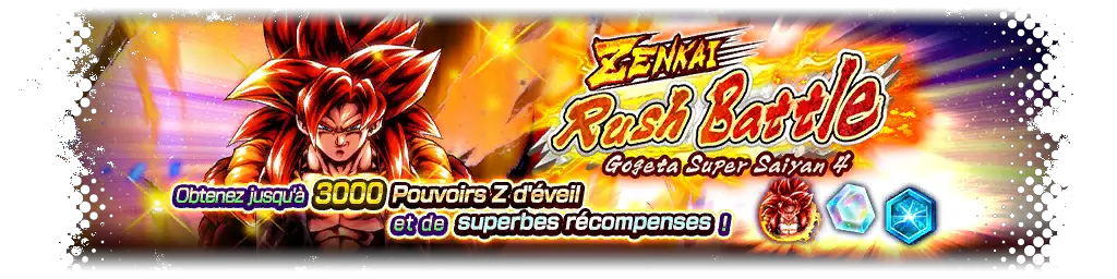 ZENKAI Rush Battle - Gogeta Super Saiyan 4 -