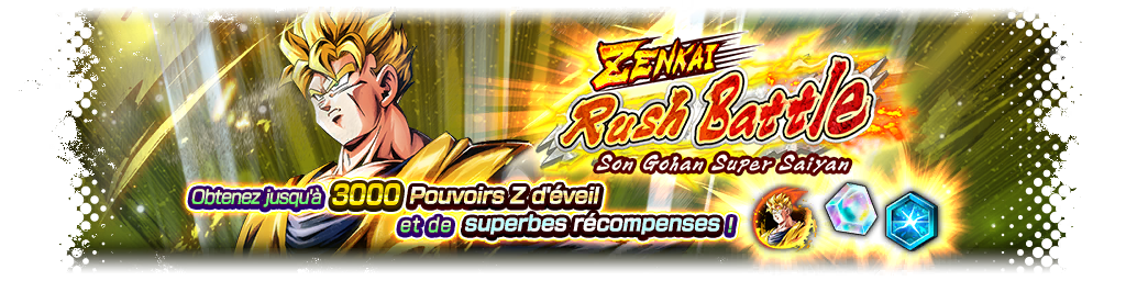 ZENKAI Rush Battle - Son Gohan Super Saiyan -