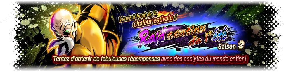 Venez à bout de la chaleur estivale ! Raid continu de l'été Saison 2