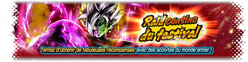 Raid continu du festival VS Zamasu : Fusion (Corrompu)