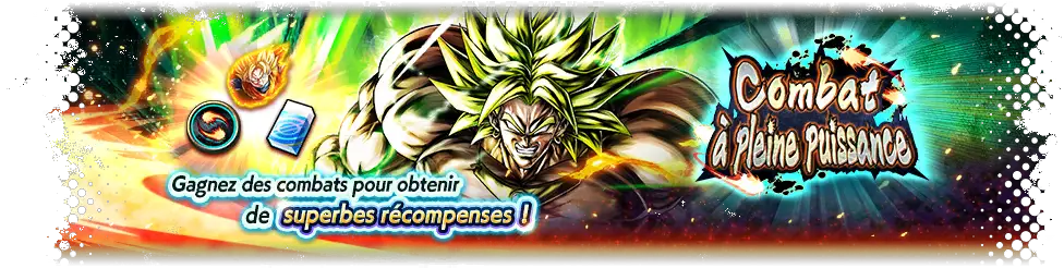 Combat à pleine puissance VS Broly Super Saiyan légendaire